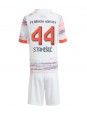 Billige Bayern Munich Josip Stanisic #44 Bortedraktsett Barn 2025-26 Kortermet (+ Korte bukser)